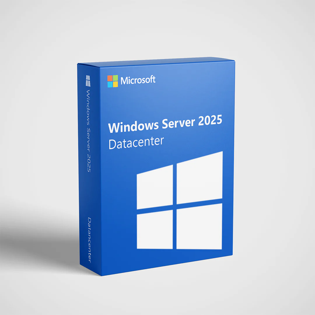 Windows Server 2025 Datacenter - 8 Core License Pack 1 Year